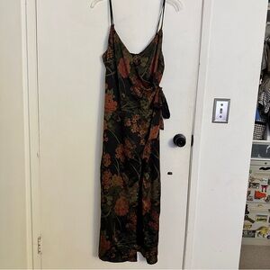 2Bella Floral Faux Wrap Dress